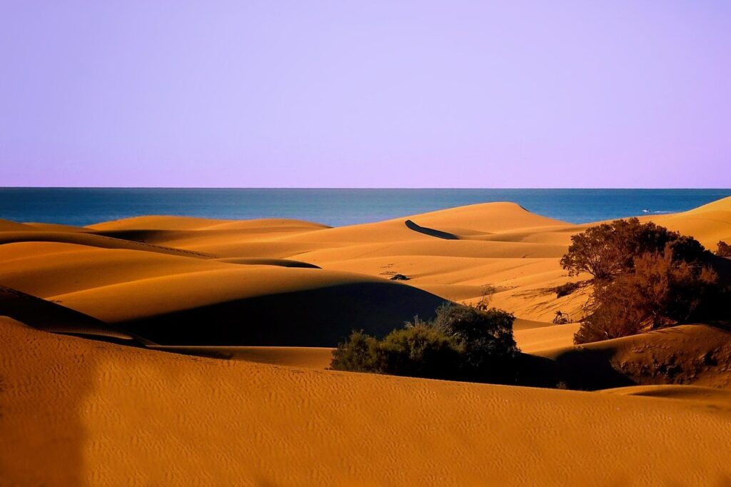 Sanddünen im Süden Gran Canarias