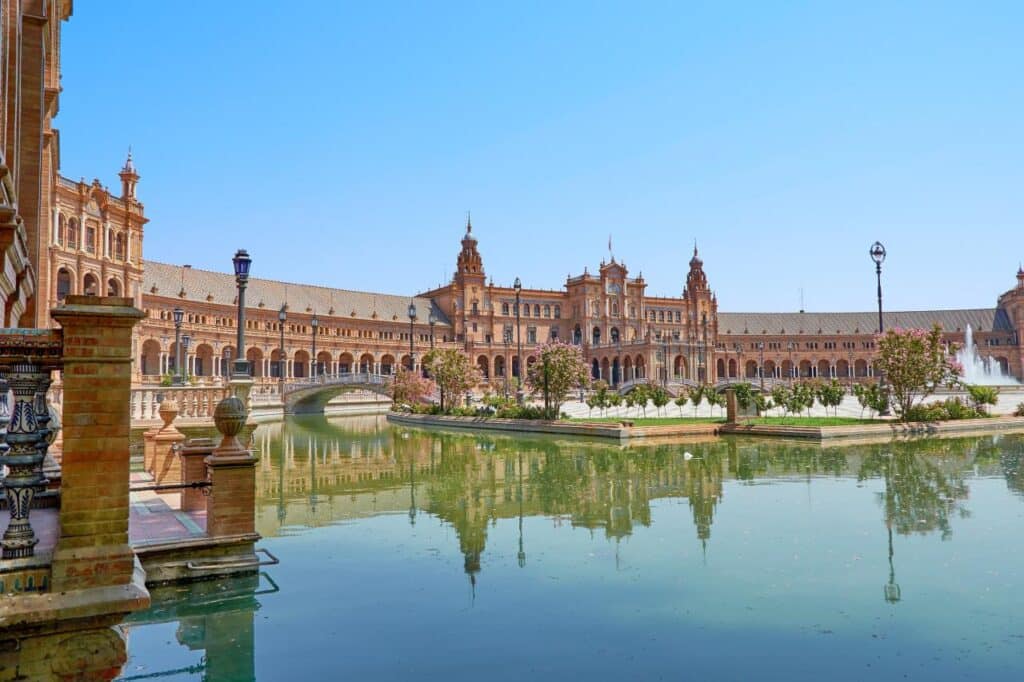 Sevilla politisches Zentrum Andalusiens