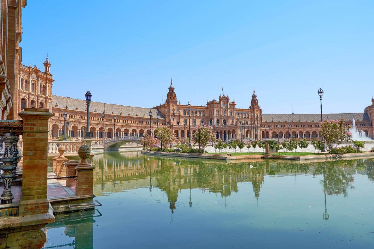 Sevilla politisches Zentrum Andalusiens