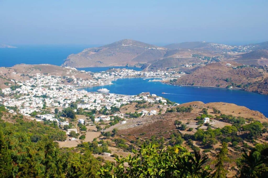 Skala Hafenort auf Patmos