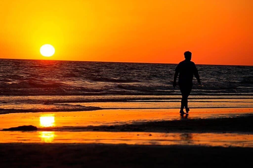 Sonnenuntergang an der Costa de la Luz