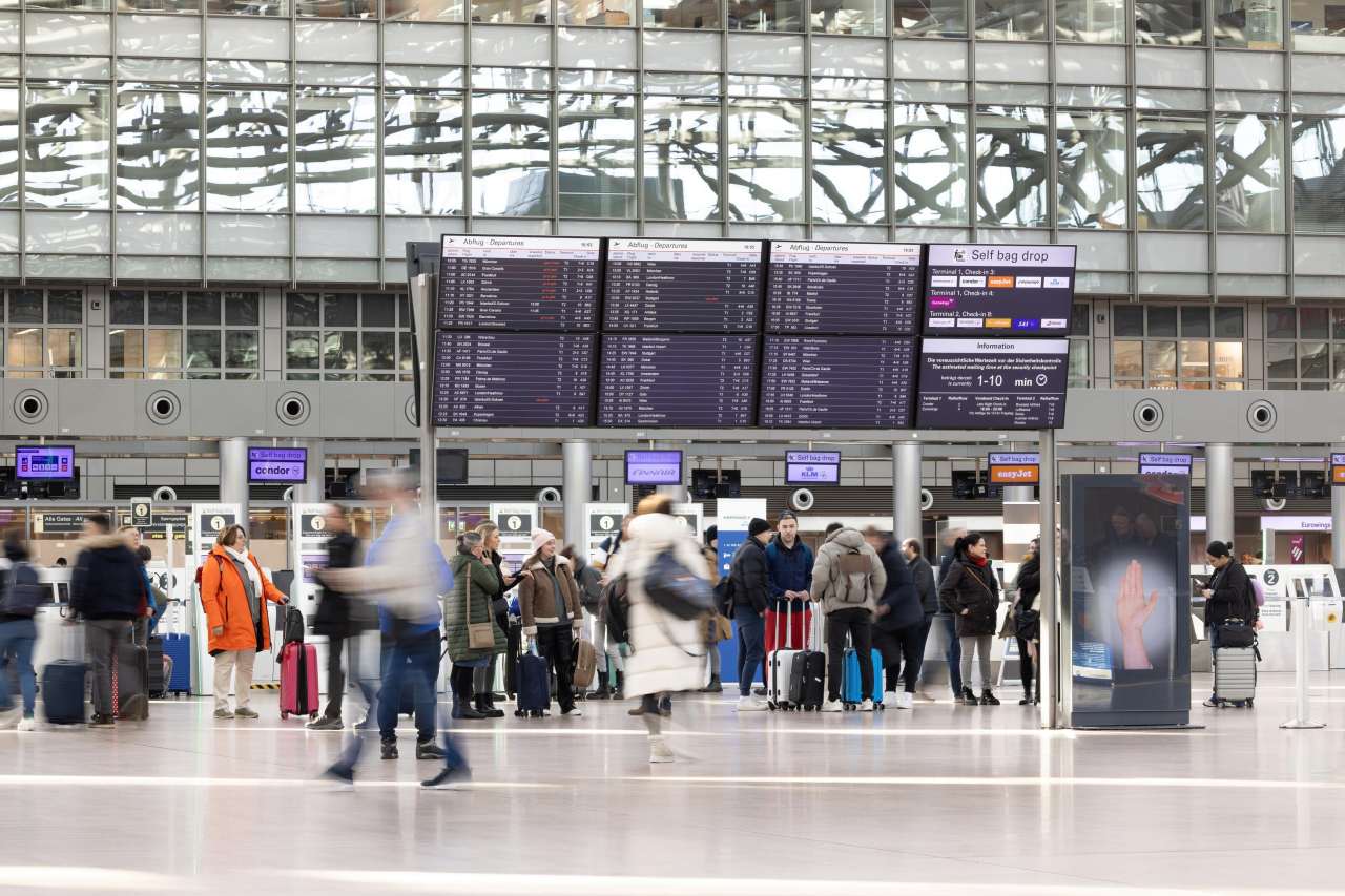 Start Märzferien 2025 Flughafen Hamburg