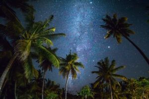 Sternenhimmel über den Seychellen