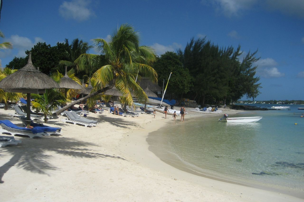 Strand in Grand Baie