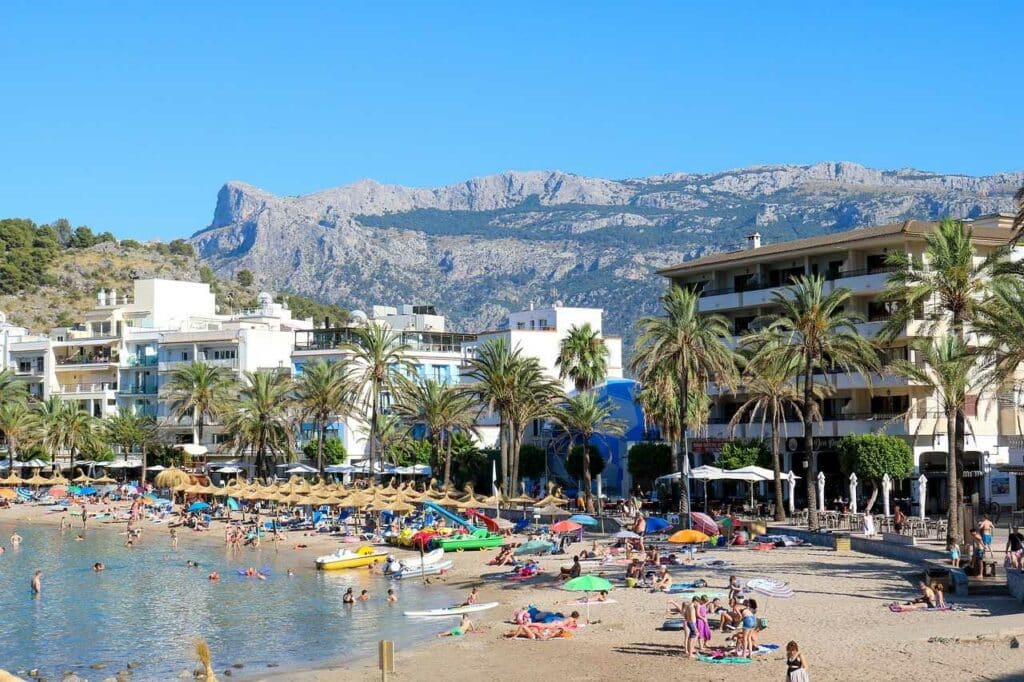 Strand von Port de Sóller