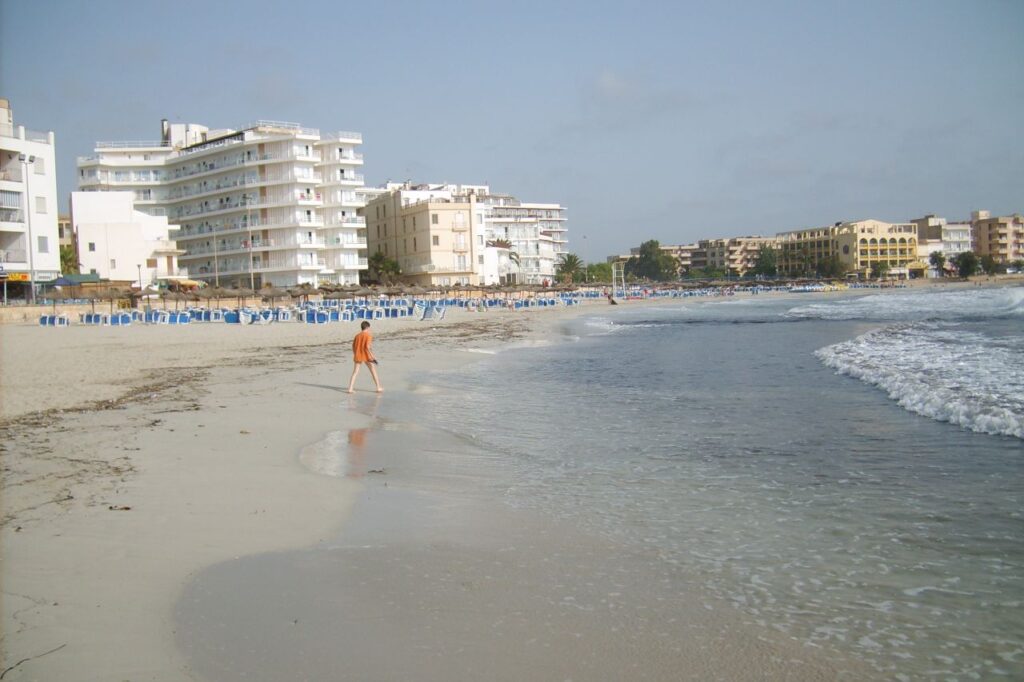 Strandbereich von S'Illot