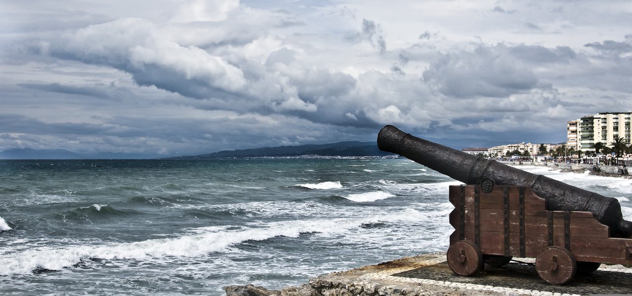 Torrox-Costa Kanone am Meer