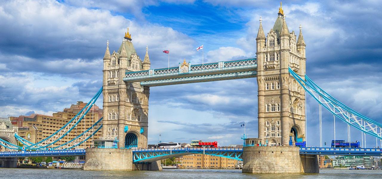 Towerbridge Themse Wahrzeichen London
