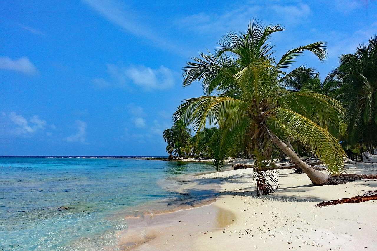 Traumstrand auf der Isla Diablo in Panama