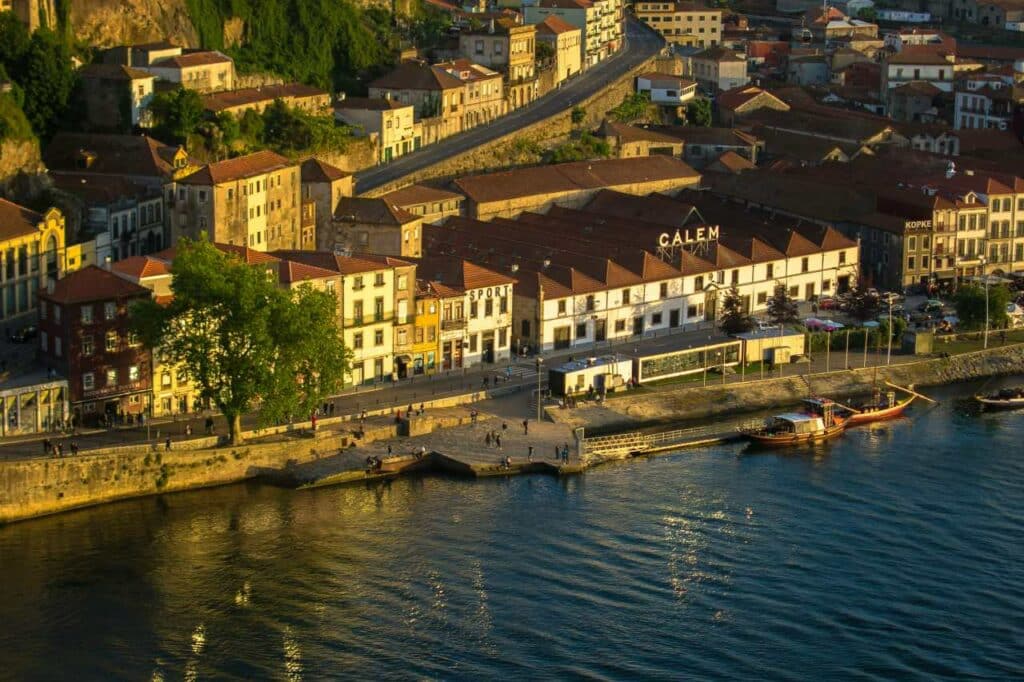 Vila Nova de Gaia am Douro