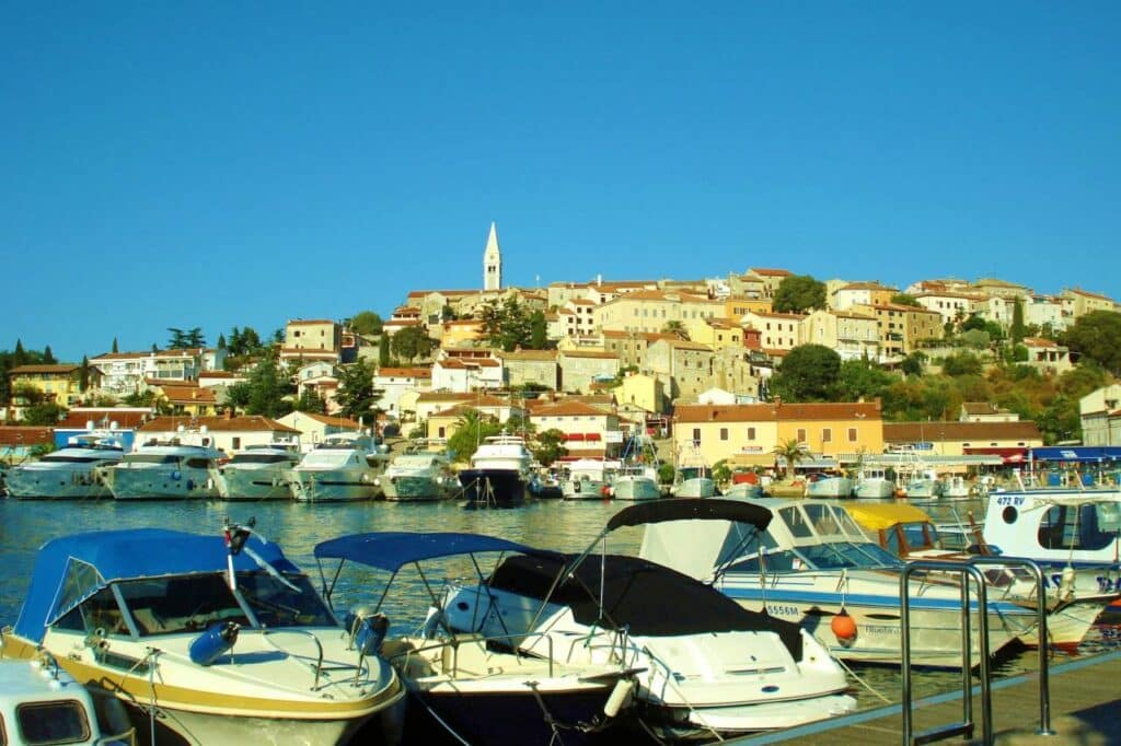 Vrsar Hafen