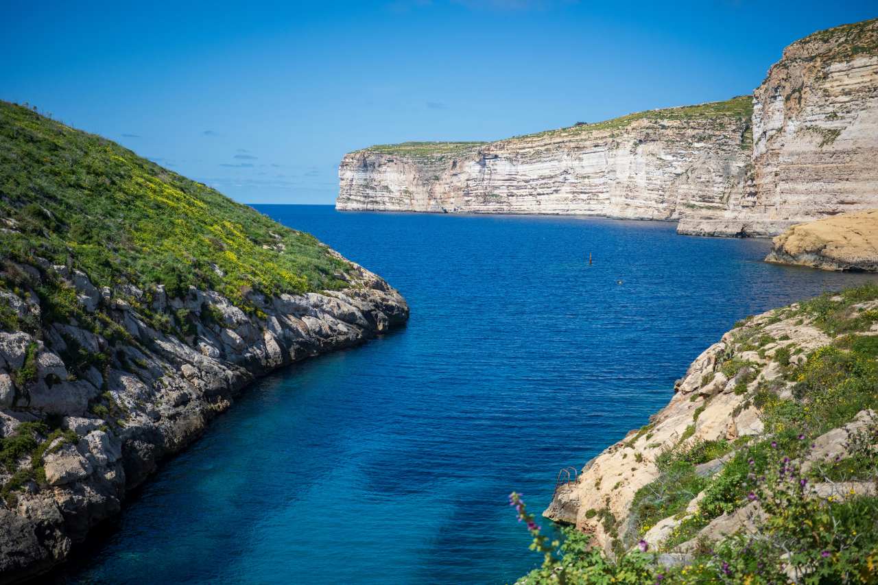 Xlendi Steilküste Tauchrevier