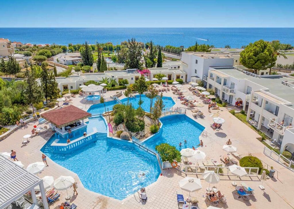alltoura Club Hotel Kiotari Miraluna Poollandschaft