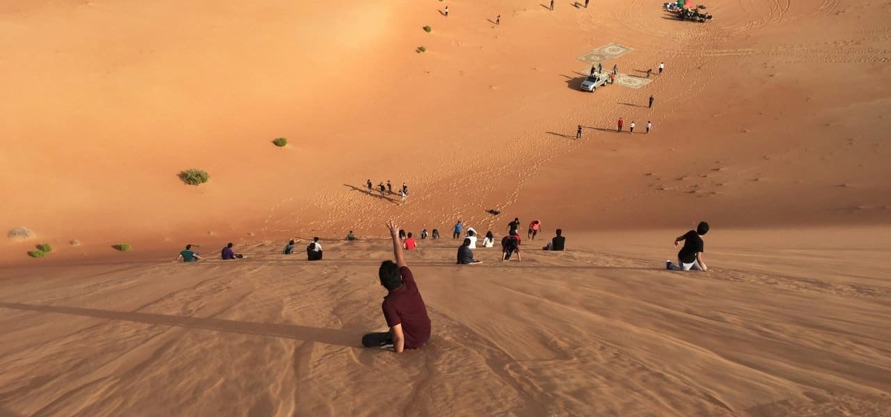 Abu Dhabi Wüstenabenteuer auf Sanddünen