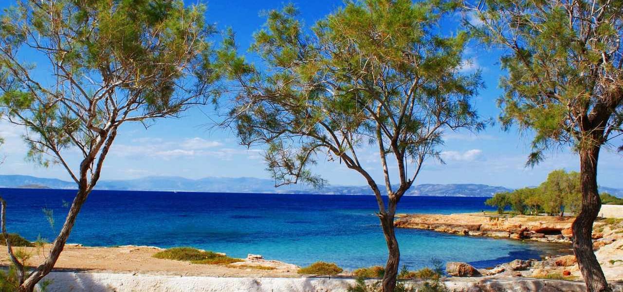 Ägina liegt im Saronischen Golf