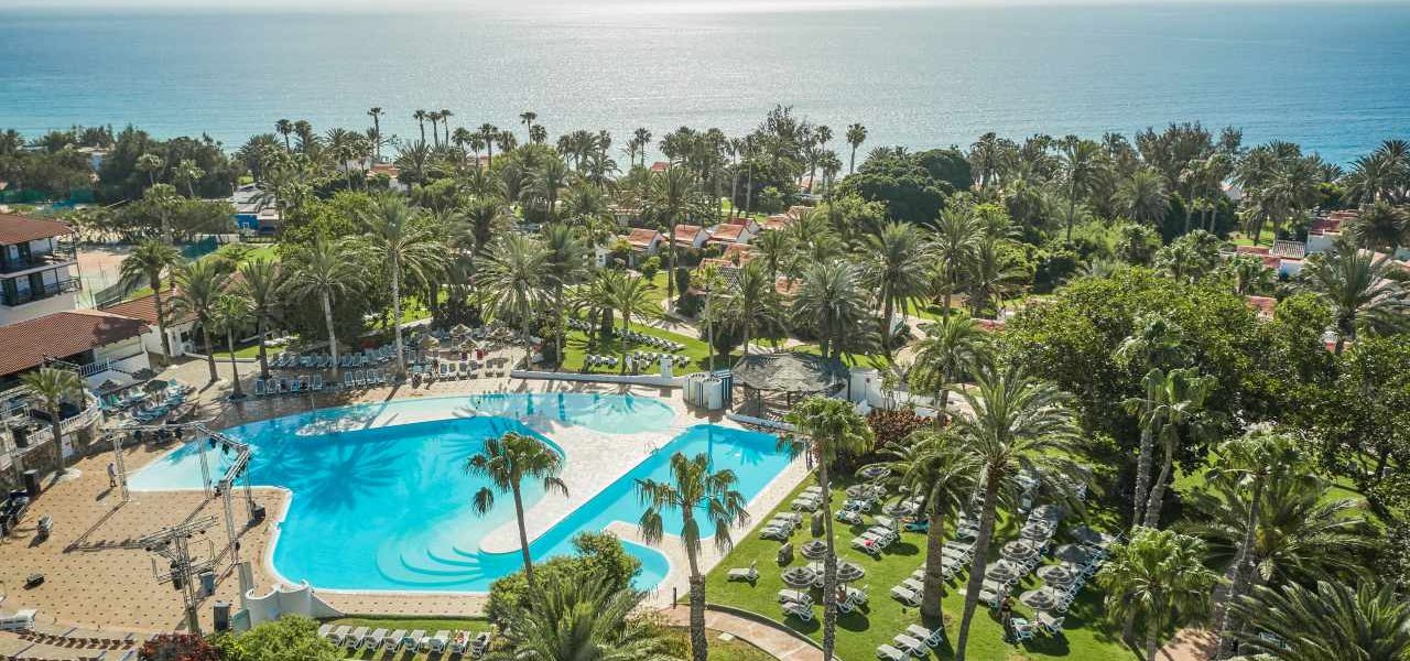 Aldiana Club Fuerteventura Palmengarten mit Meerblick