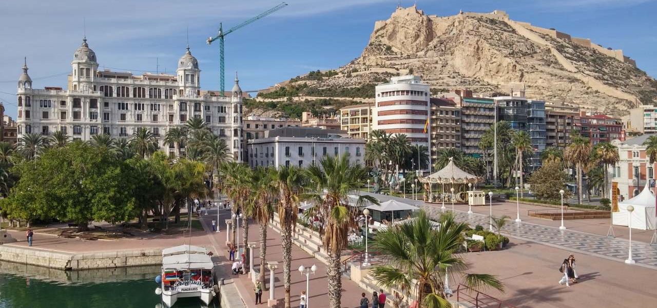 Alicante Promenade Schloss Santa Barbara