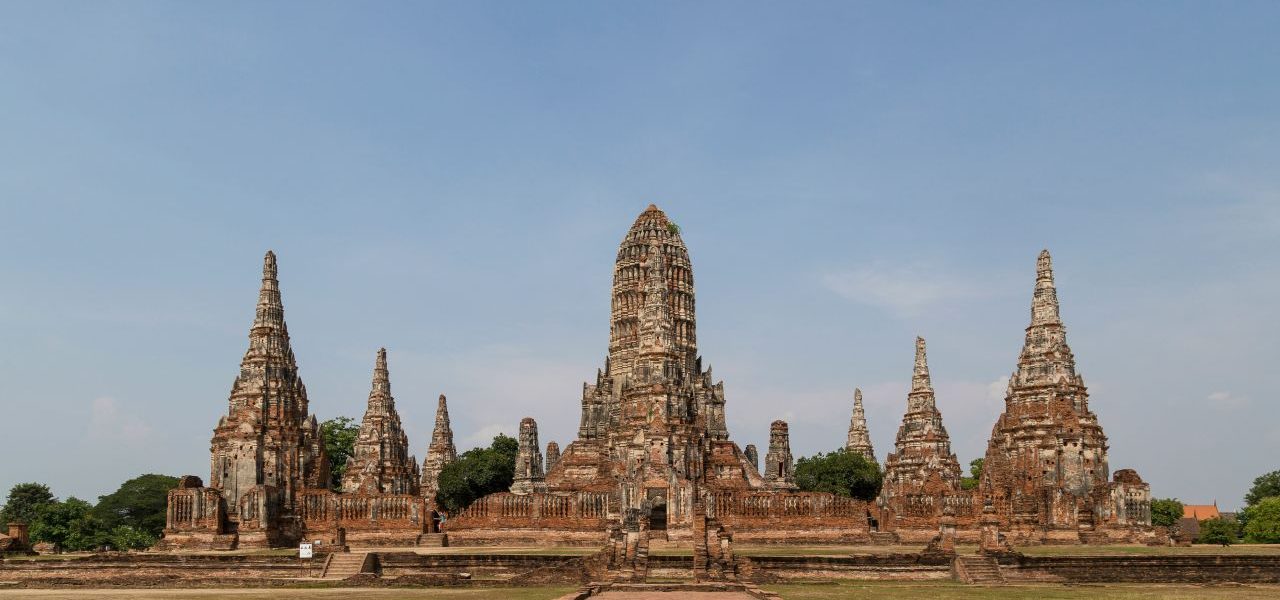 Ayutthaya historische Tempelanlage