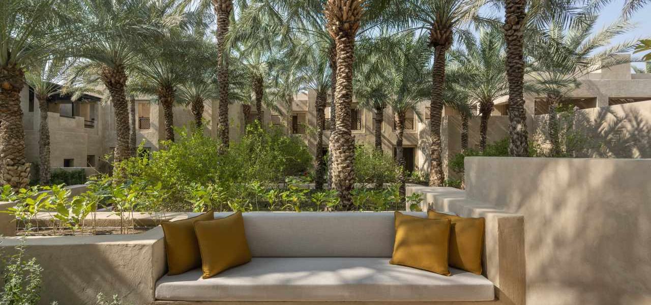 Bab Al Shams Desert Resort grüne Oase Wüste Dubai