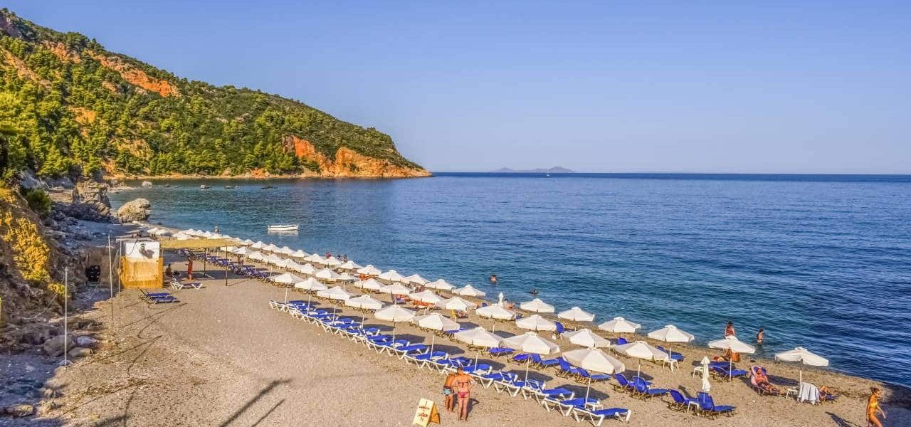 Badebucht auf Skopelos