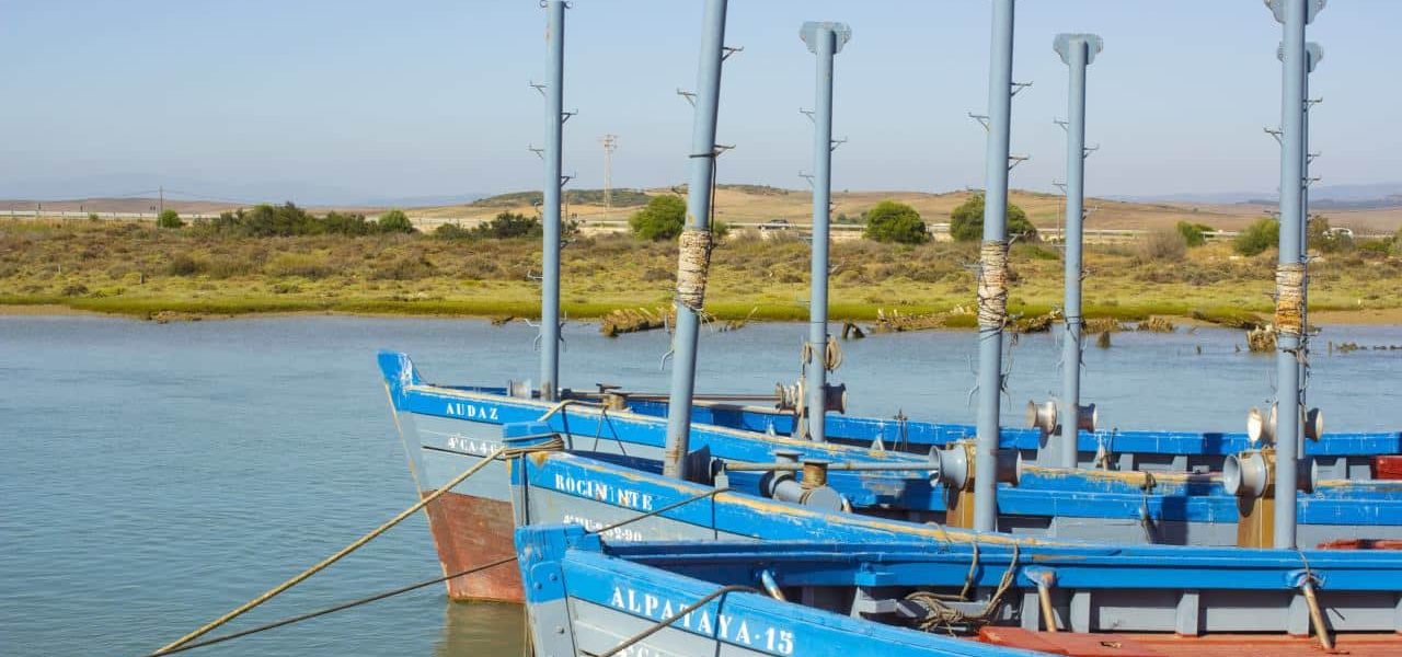 Barbate Fischerboote