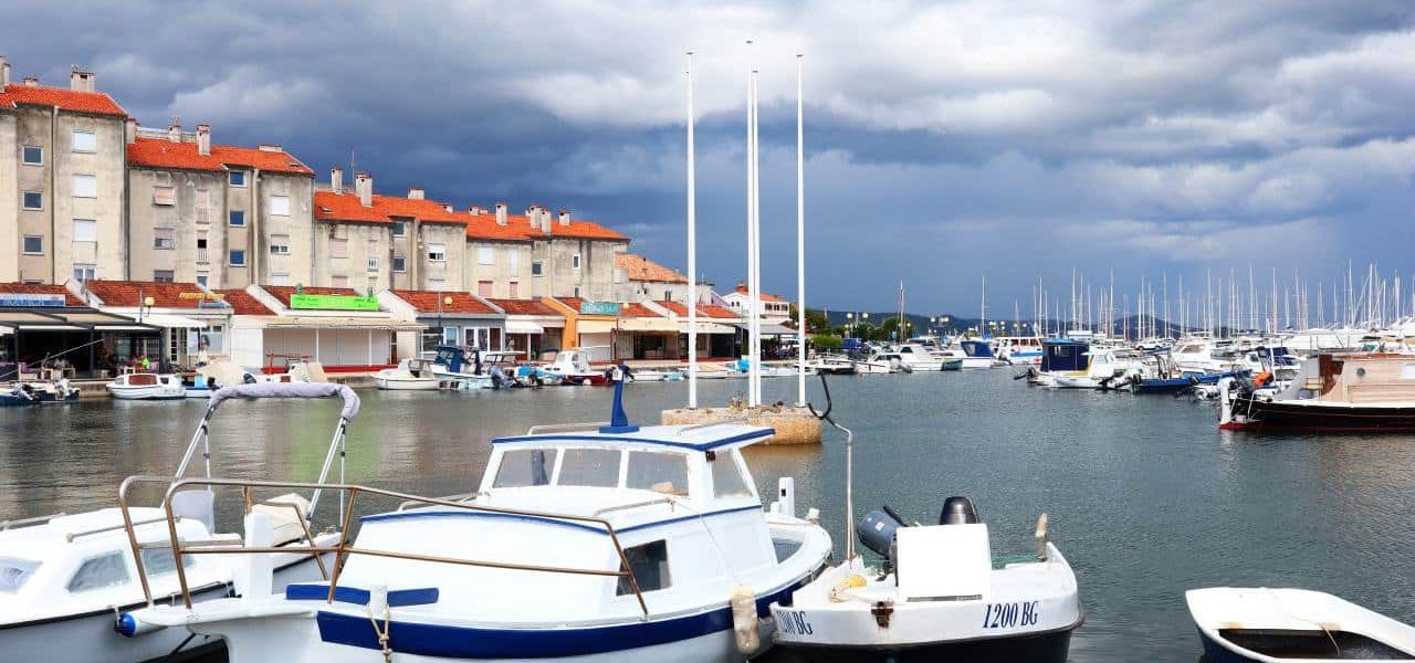 Biograd na Moru Hafenbereich