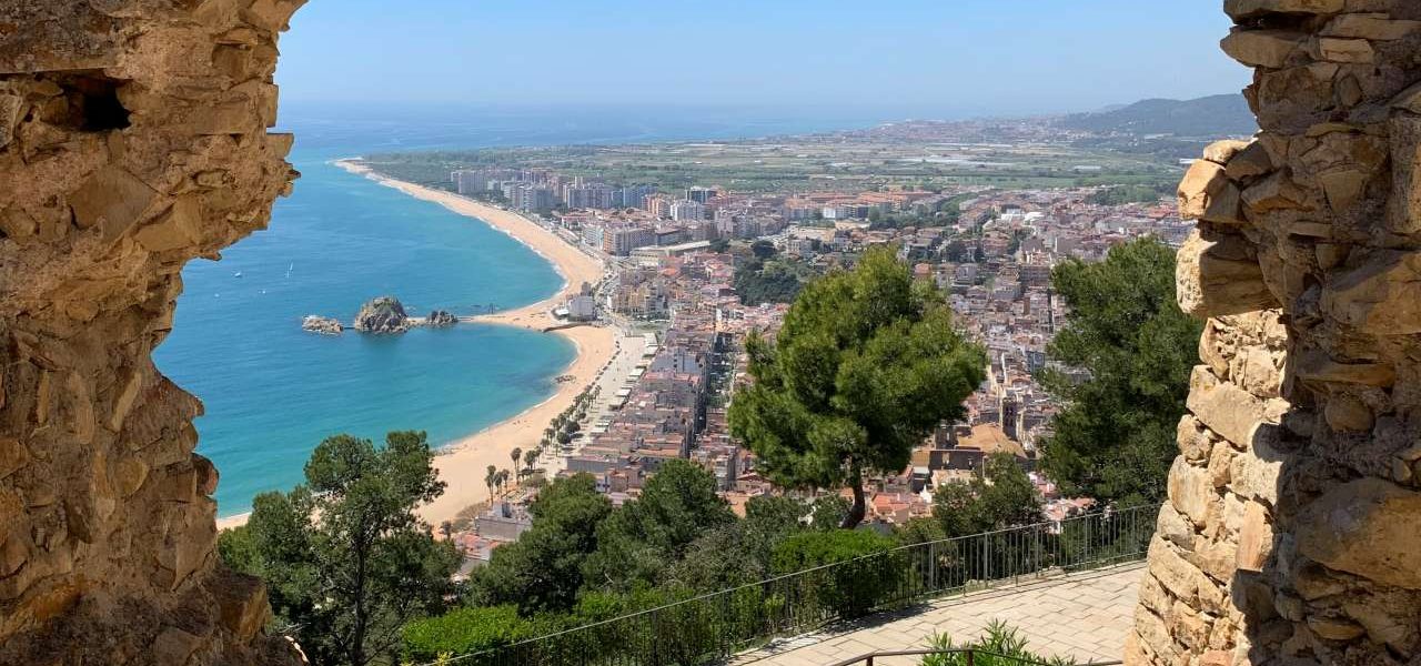 Blanes aus Sicht des Castell de Sant Joan