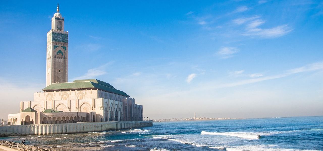 Casablanca Hassan-II.-Moschee am Atlantik