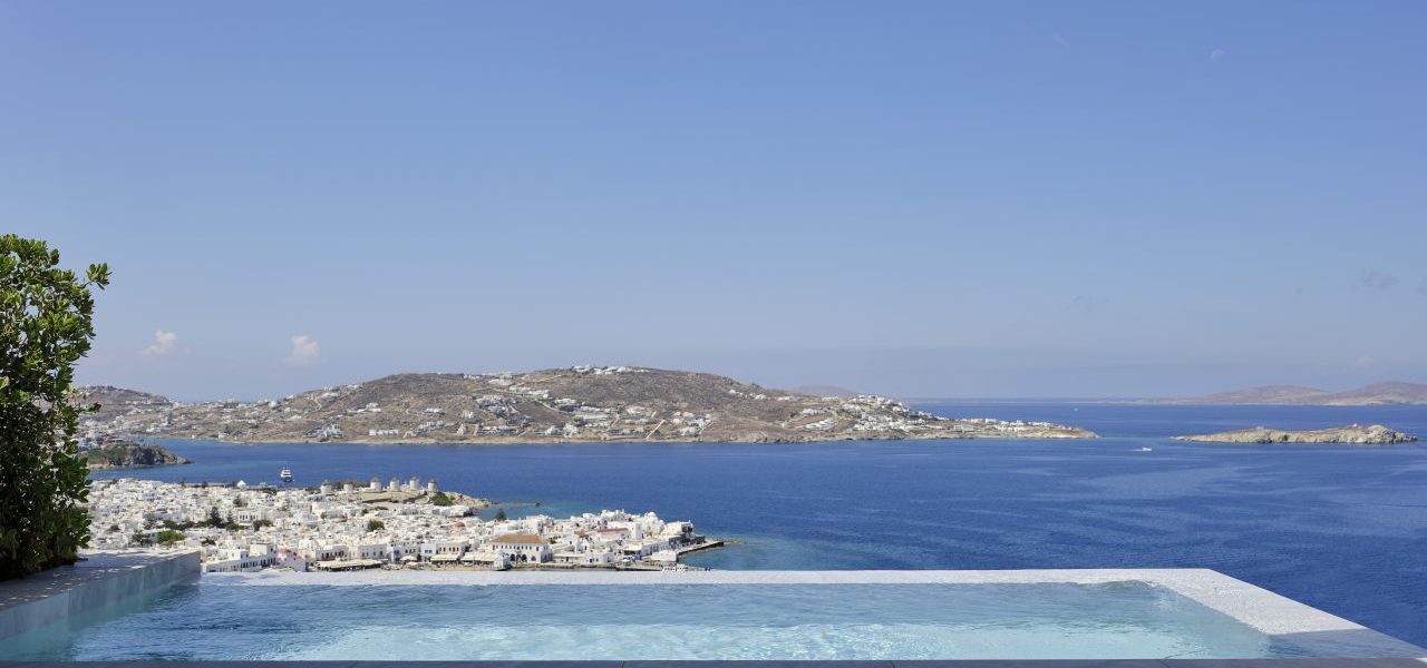DEOS Mykonos Zimmer mit privatem Pool und Meerblick DEOS Mykonos Zimmer mit privatem Pool und Meerblick