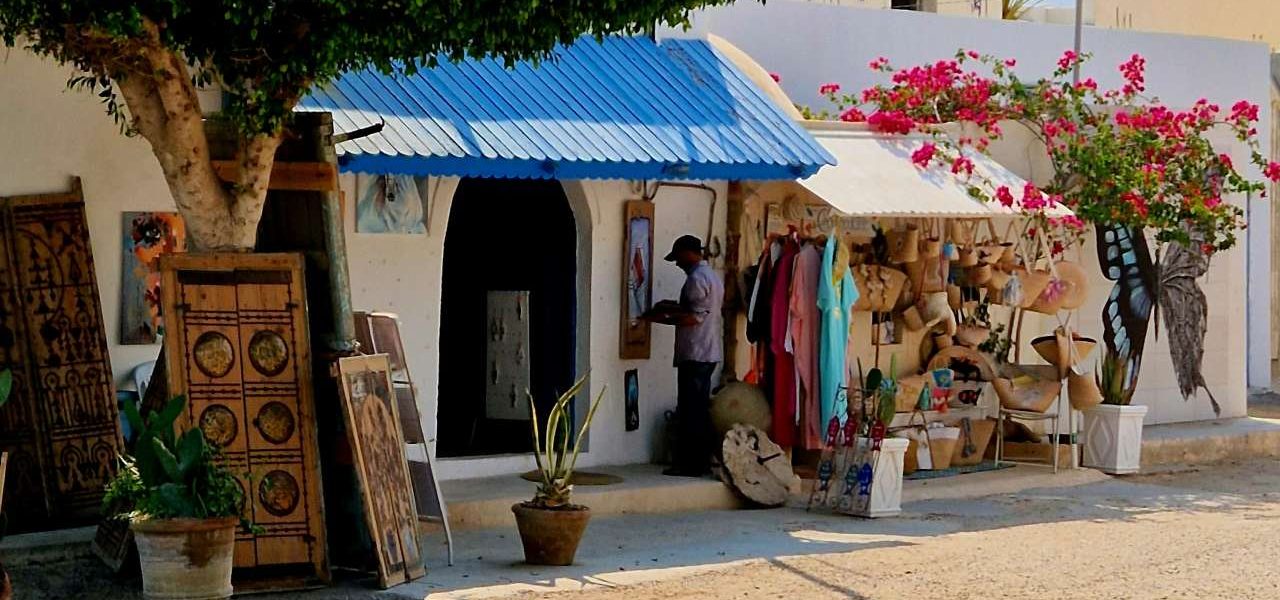 Djerba kleines Souvenirgeschäft