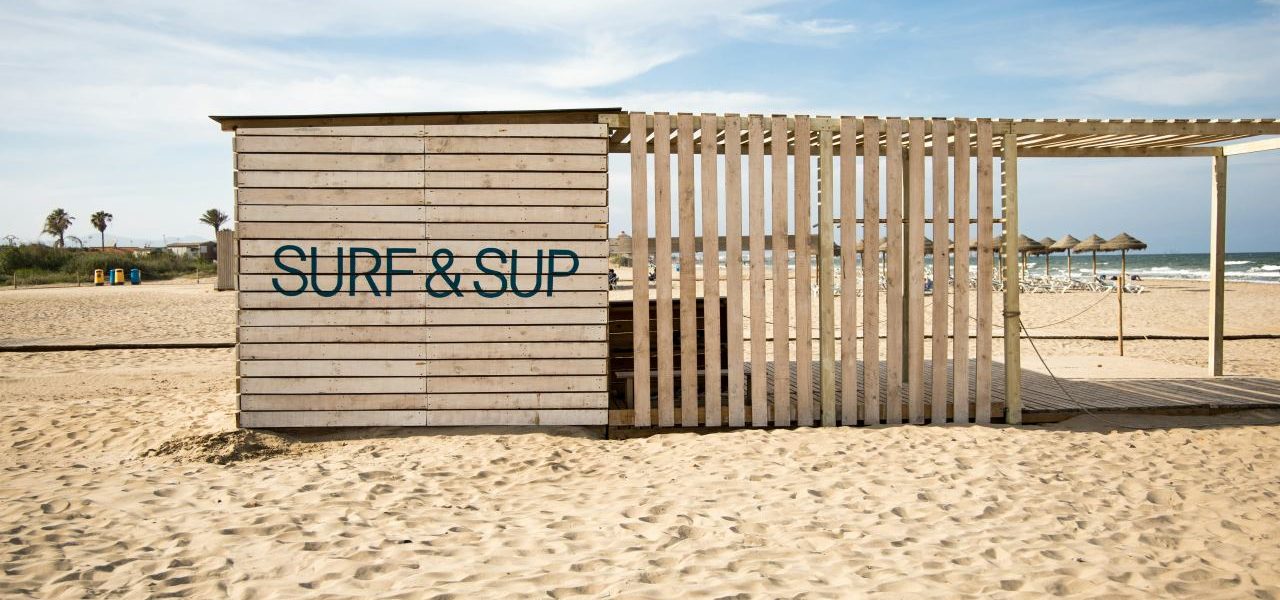 El Saler bei Valencia Wassersport am Strand