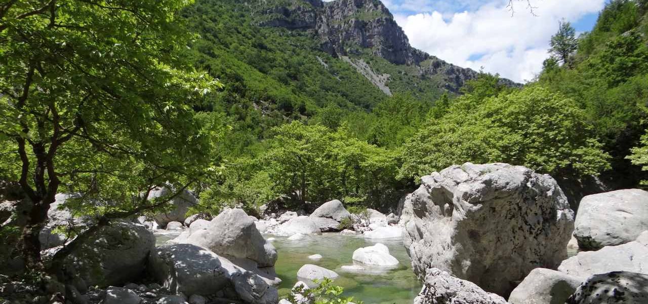 Epirus landschaftliche Vielfalt