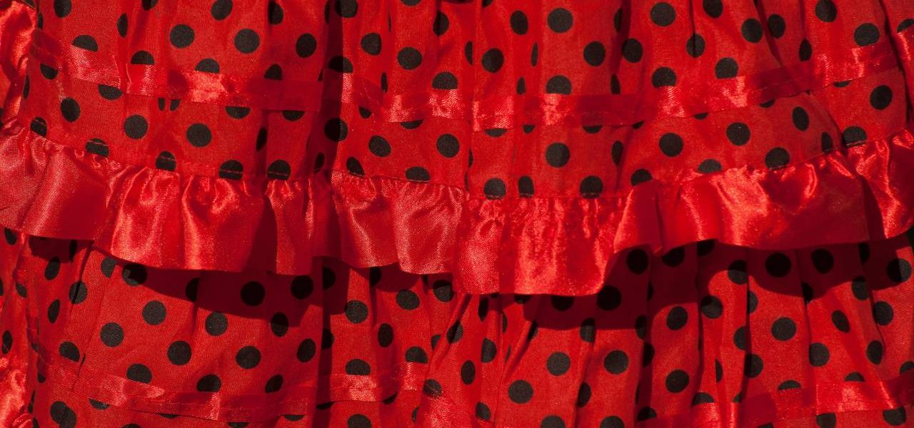 Flamenco Kleid Andalusien