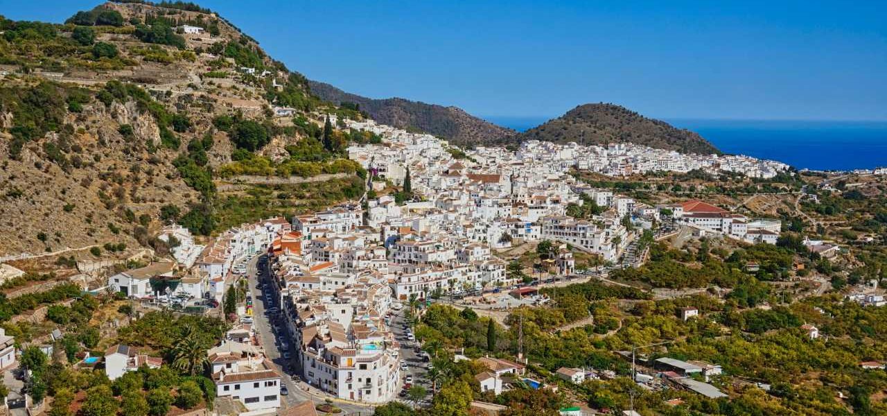 Frigiliana weißes Dorf Provinz Málaga