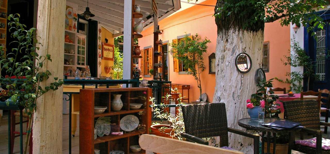 Gemütliche Taverne auf Samos