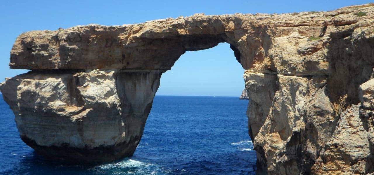 Gozo Felsentor Wahrzeichen