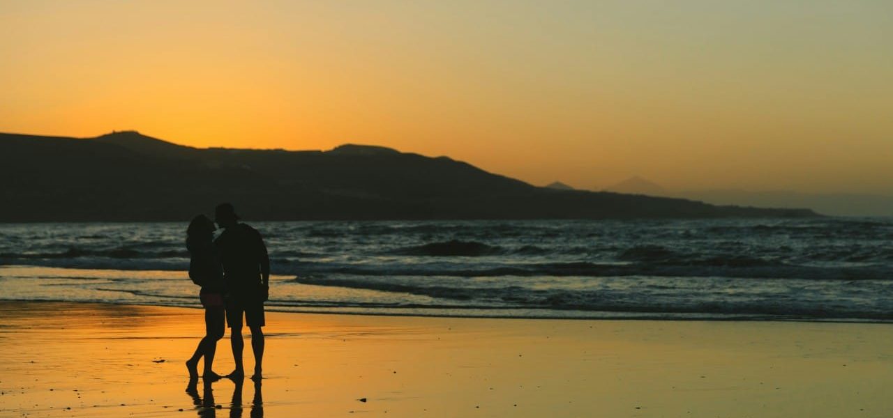 Gran Canaria Strand romantische Zweisamkeit