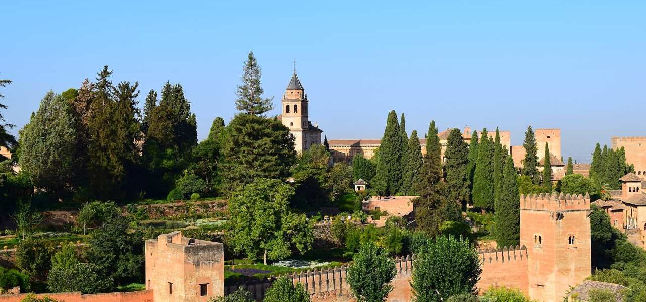 Granada Alhambra mit Gärten