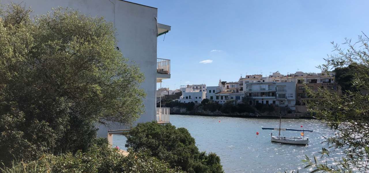 Hafenzufahrt von Porto Petro Hafenzufahrt von Porto Petro