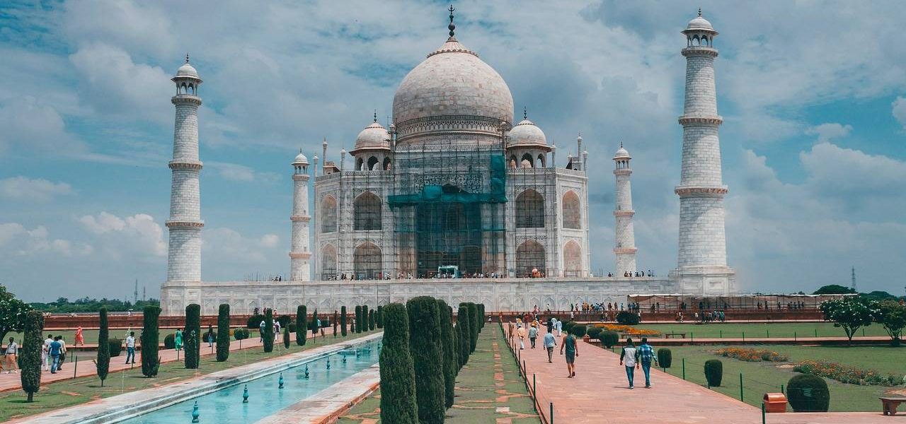 Indien Wahrzeichen Taj Mahal