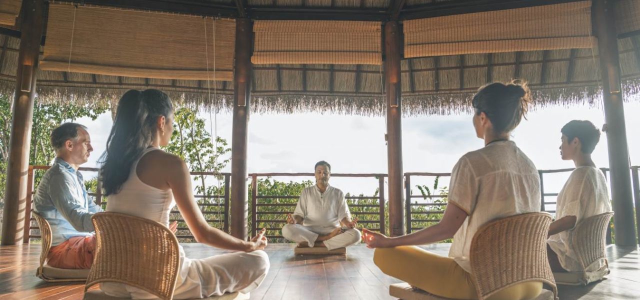 Kamalaya Koh Samui Gruppen-Meditation Kamalaya Koh Samui Gruppen-Meditation