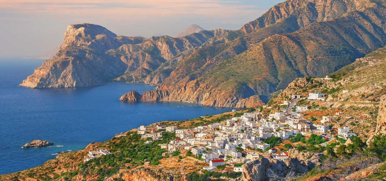 Karpathos Berglandschaft