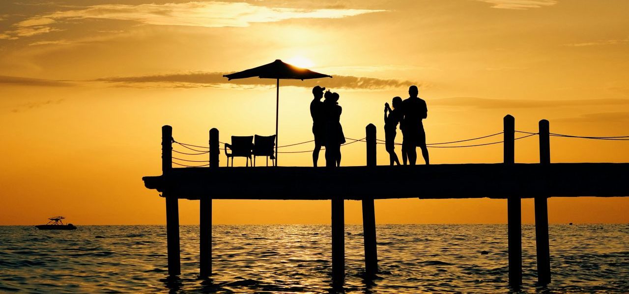 Konakli Sonnenuntergang an der Küste