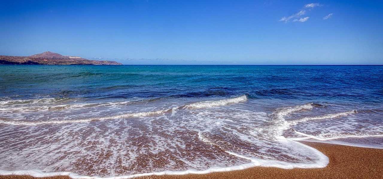 Kreta feiner Kieselstrand