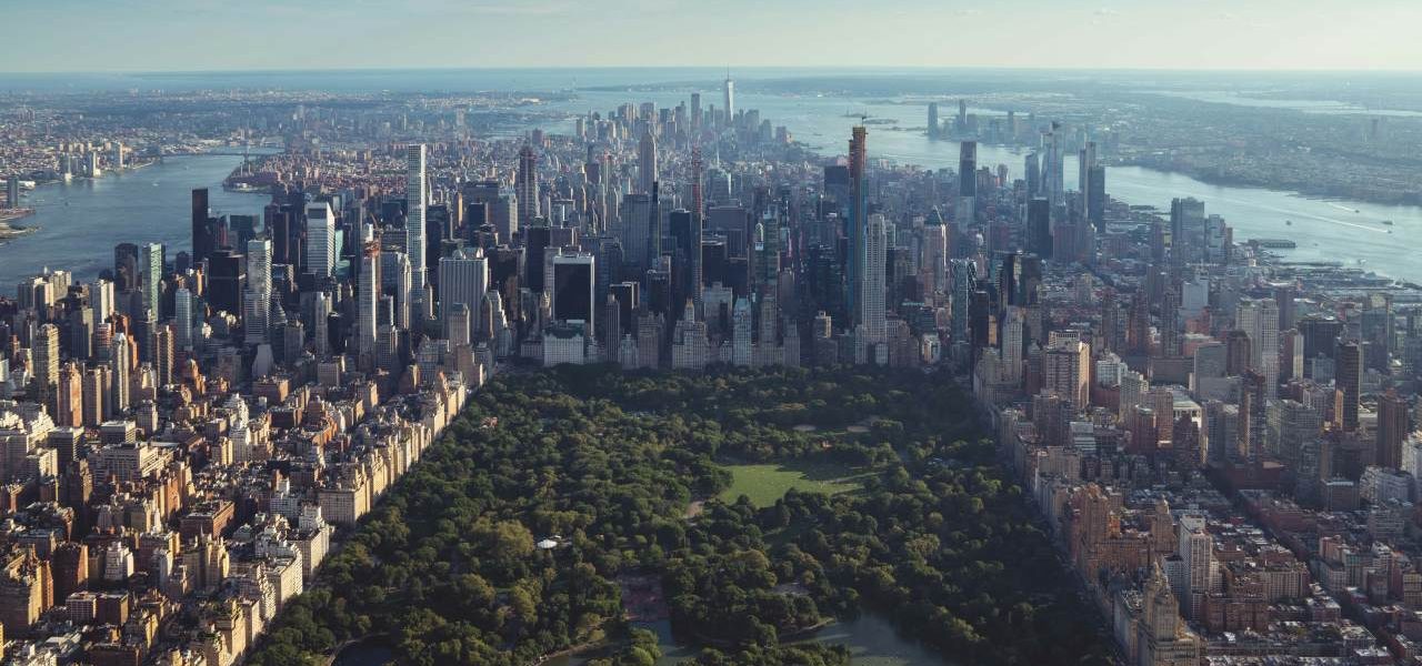 Manhattan mit dem Central Park