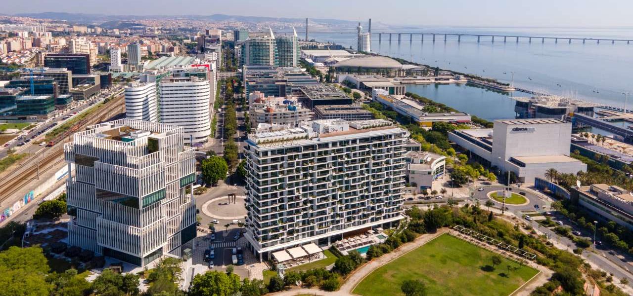 Martinhal Lisbon Oriente Lage am Tejo