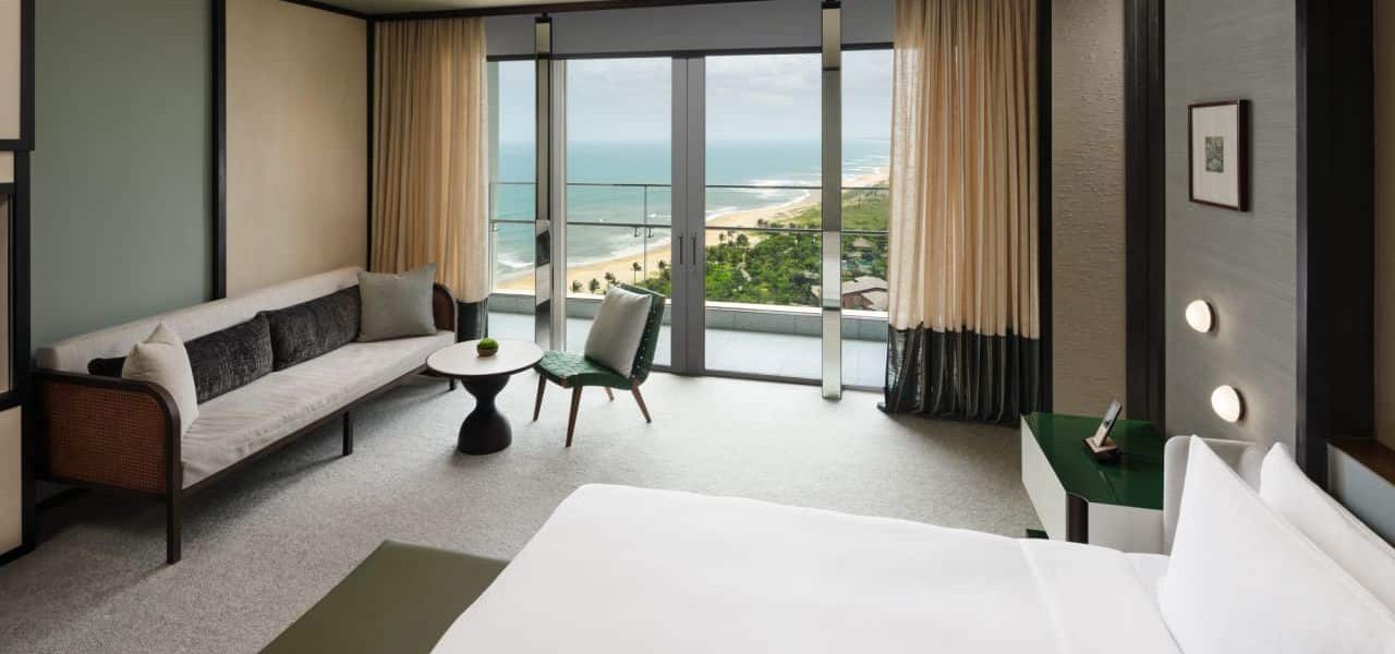 New World Hoiana Beach Resort Zimmer mit Meerblick