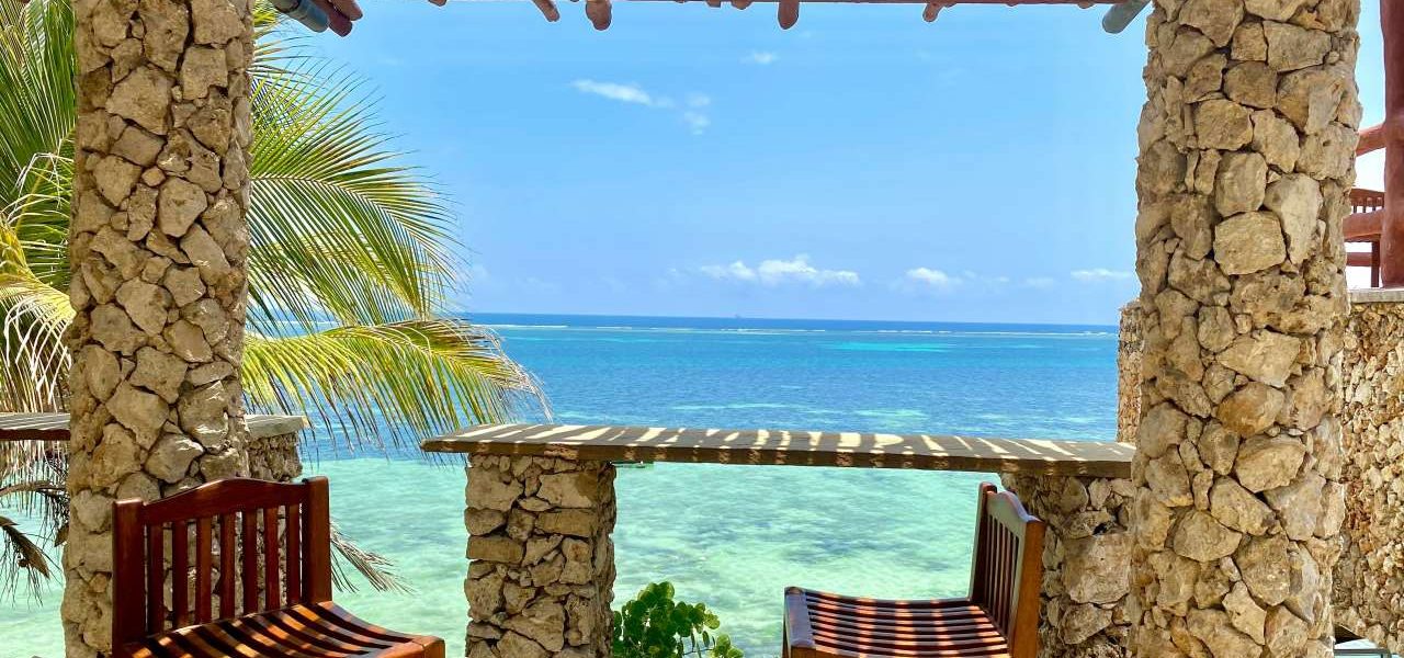 Nyali Beach Blick auf Indischen Ozean