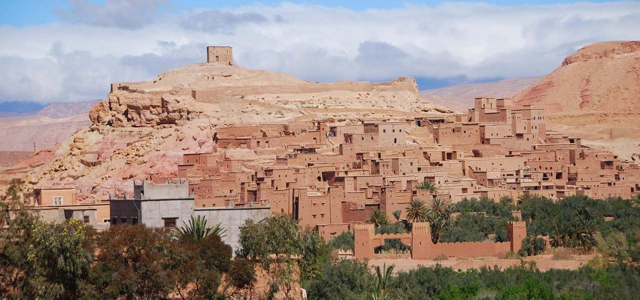 Ouarzazate Wüstenstadt Marokko Filmkulisse