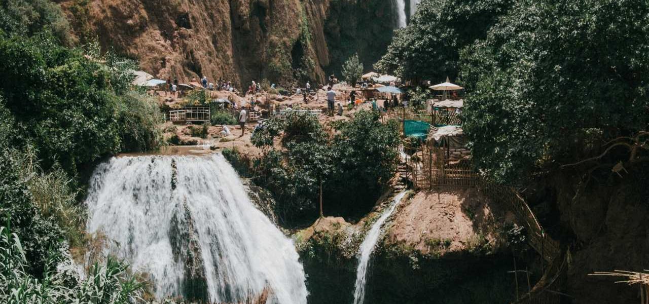 Ouzoud Wasserfälle Marokko